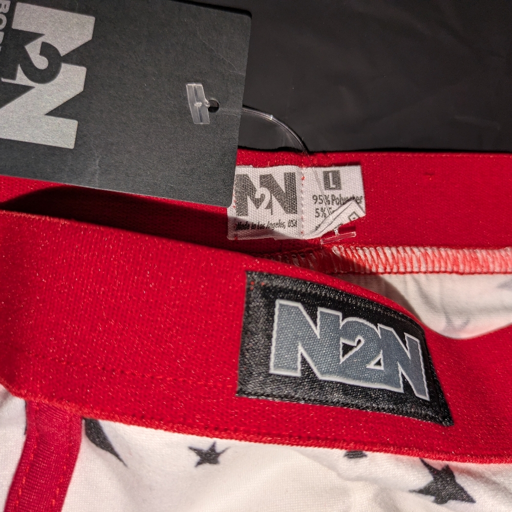 N2N Men's USA Stars Brief Size L - Picture 3 of 3